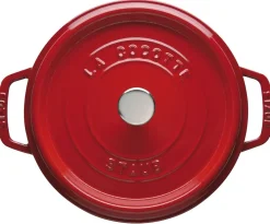 Staub Braadpan Rond Kers New