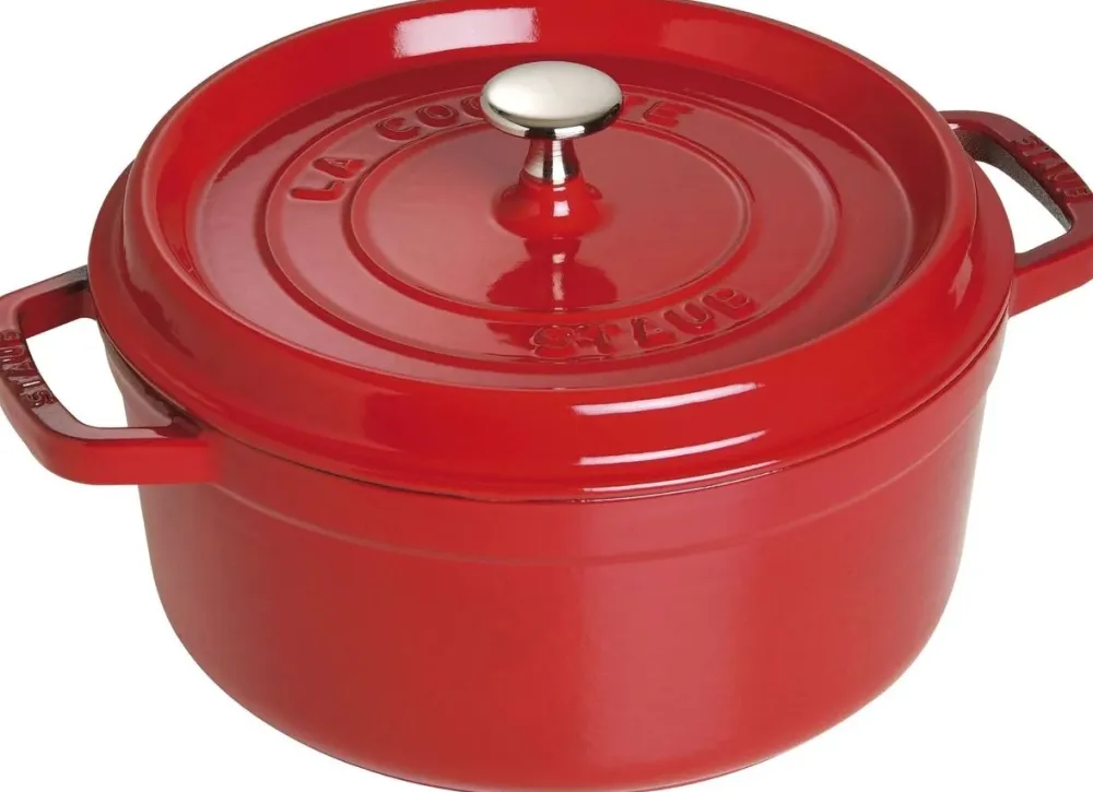 Staub Braadpan Rond Kers New