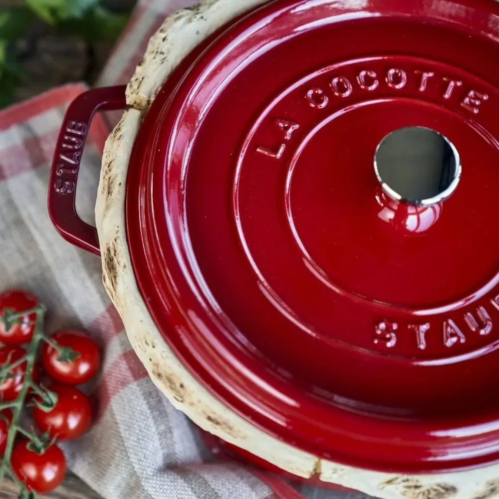 Staub Braadpan Rond Kers New