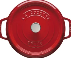 Staub Braadpan Rond Kers
