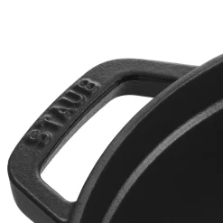 Braadpan Staub Rond Zwart 24 cm