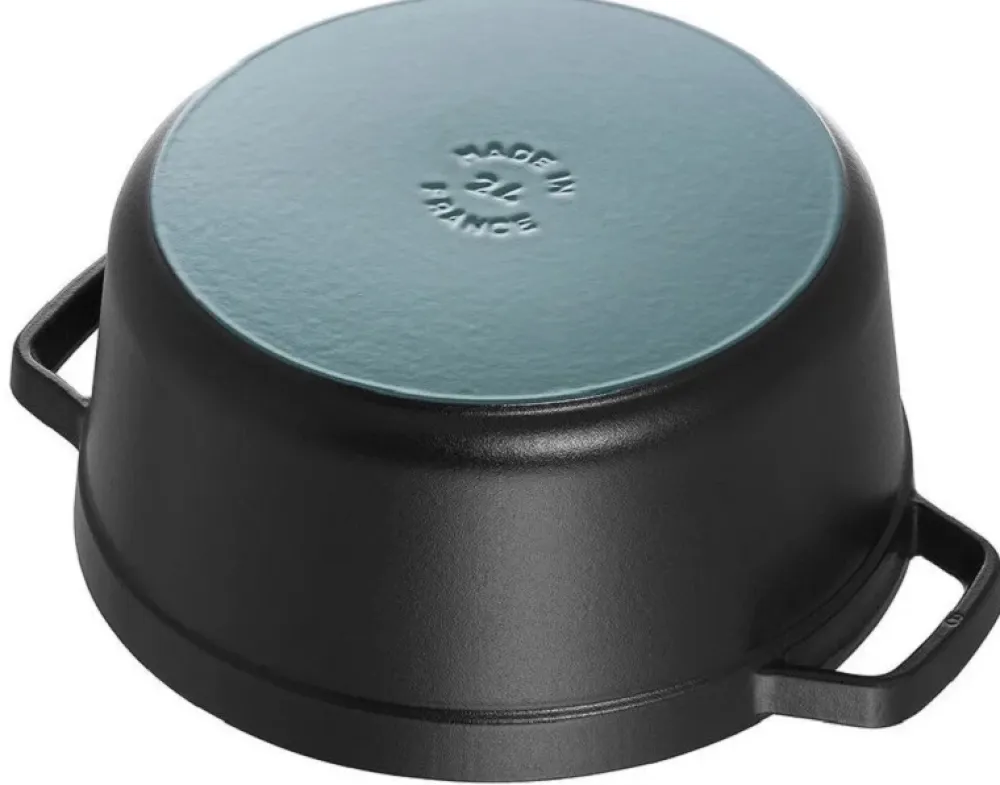 Staub Braadpan Rond Zwart Clearance