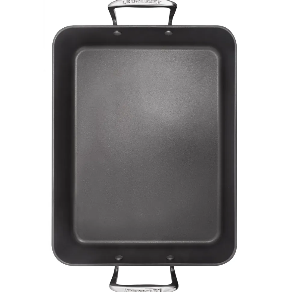 Braadslede Le Creuset Les Forgées Zwart 35 cm