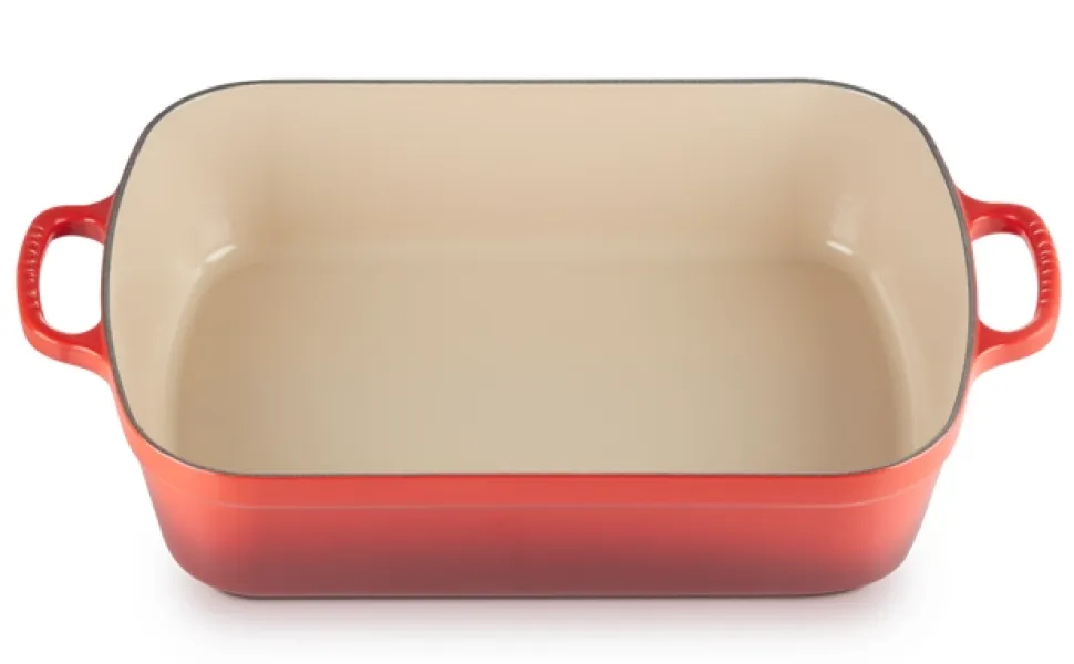 Braadslede Le Creuset Rechthoekig Kersenrood 37 cm