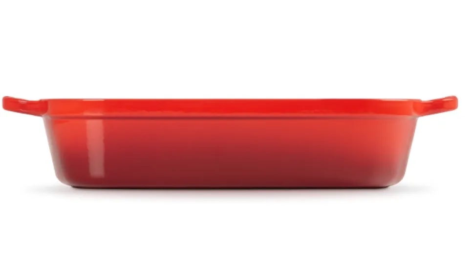Braadslede Le Creuset Rechthoekig Kersenrood 37 cm