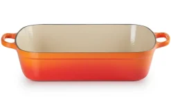 Le Creuset Braadslede Rechthoekig Oranjerood