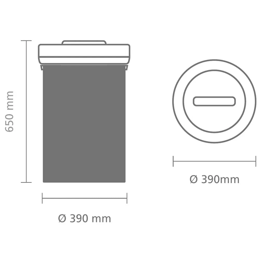 Brabantia Big Bin 60 Liter Vingerafdrukvrij Sale