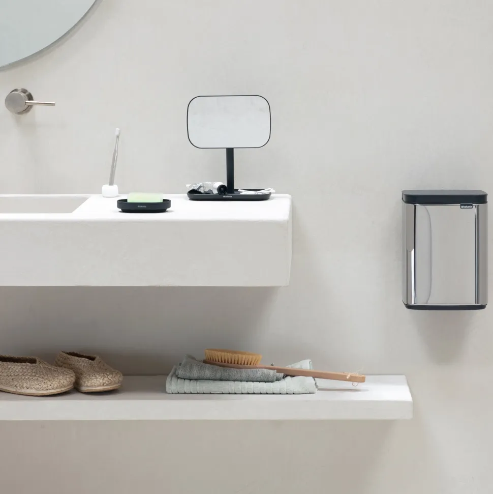 Brabantia Bo Afvalemmer 4 L - Brilliant Steel