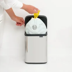 Brabantia Bo Afvalemmer 4 L - Brilliant Steel