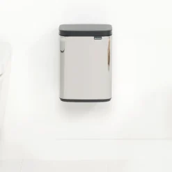 Brabantia Bo Afvalemmer 4 L - Brilliant Steel