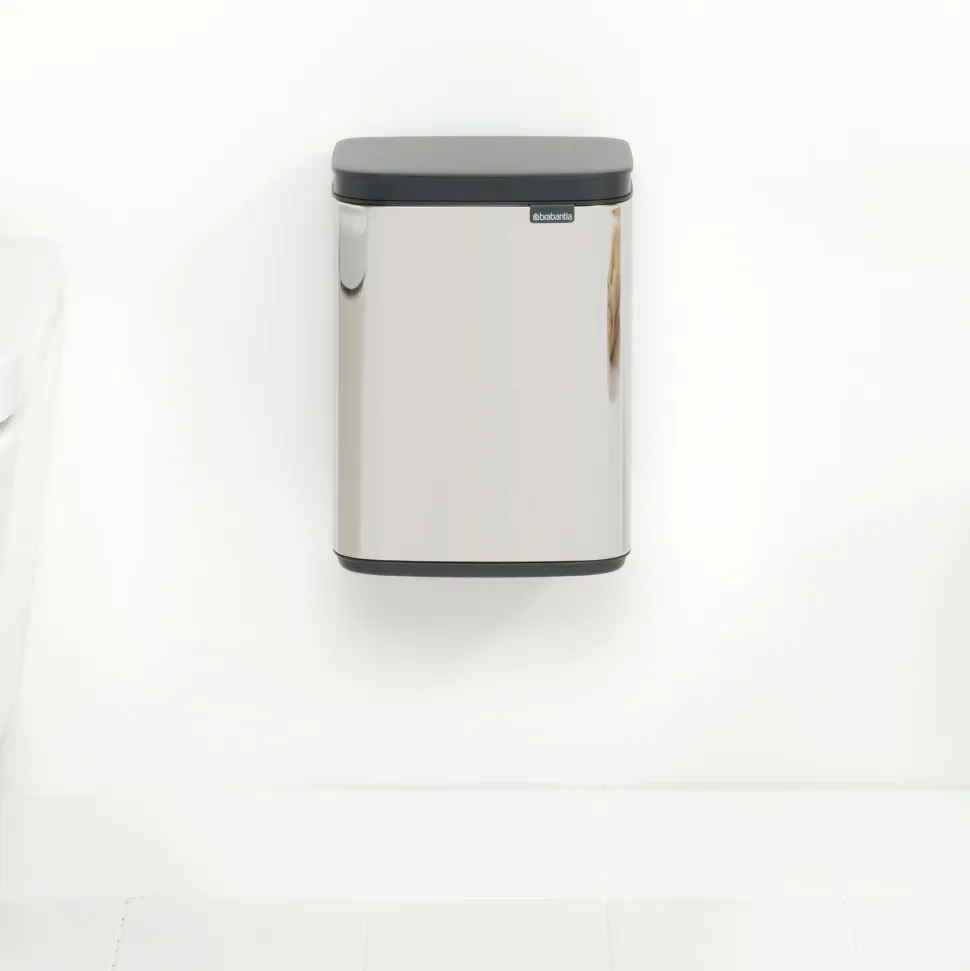 Brabantia Bo Afvalemmer 4 L - Brilliant Steel
