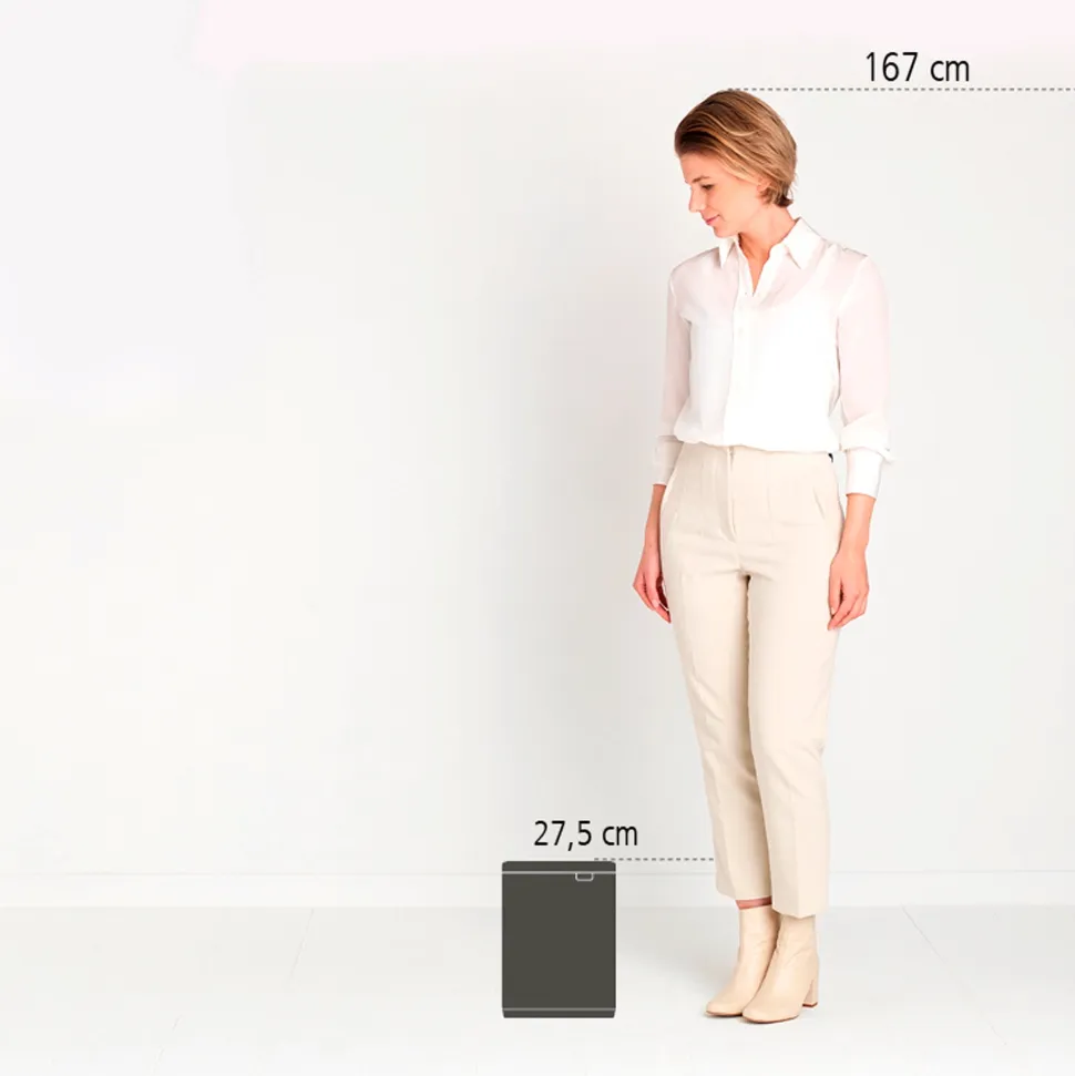 Brabantia Bo Afvalemmer 4 L - Brilliant Steel