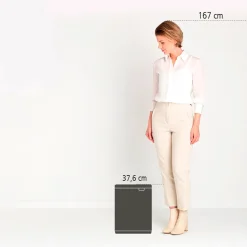 Brabantia Bo Afvalemmer 12 L - Dreamy Blue