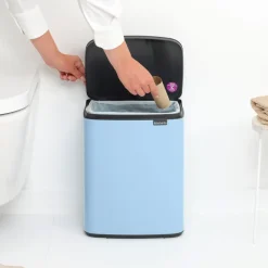 Brabantia Bo Afvalemmer 12 L - Dreamy Blue