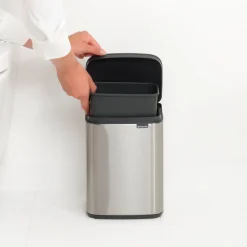 Brabantia Bo Afvalemmer - Matt Steel FPP