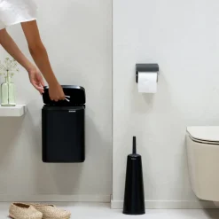 Brabantia Bo Afvalemmer - Matt Black Clearance