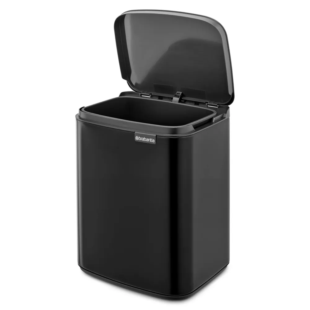 Brabantia Bo Afvalemmer - Matt Black Clearance