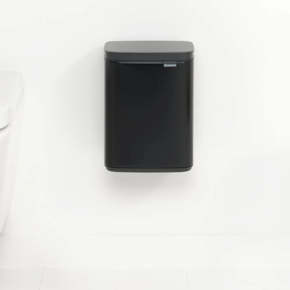 Brabantia Bo Afvalemmer - Matt Black