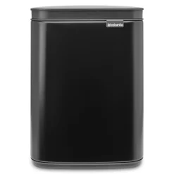 Brabantia Bo Afvalemmer - Matt Black