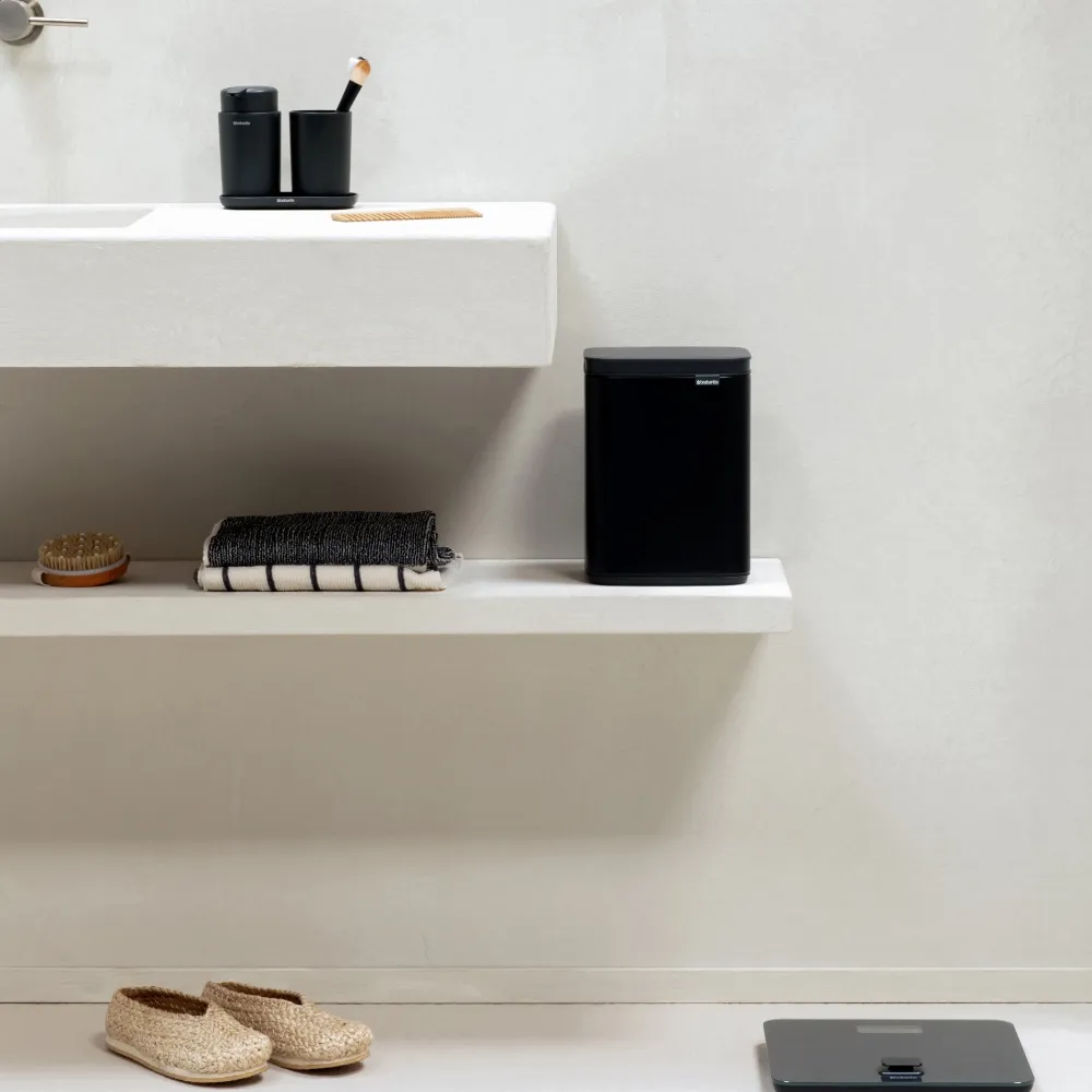 Brabantia Bo Afvalemmer - Matt Black