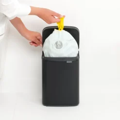 Brabantia Bo Afvalemmer - Matt Black