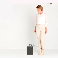 Brabantia Bo Afvalemmer - Matt Black