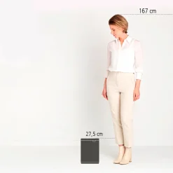 Brabantia Bo Afvalemmer 4 L - Mineral Infinite Grey