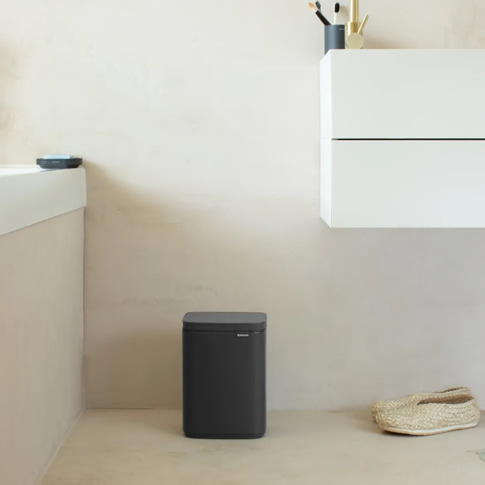 Brabantia Bo Afvalemmer 4 L - Mineral Infinite Grey