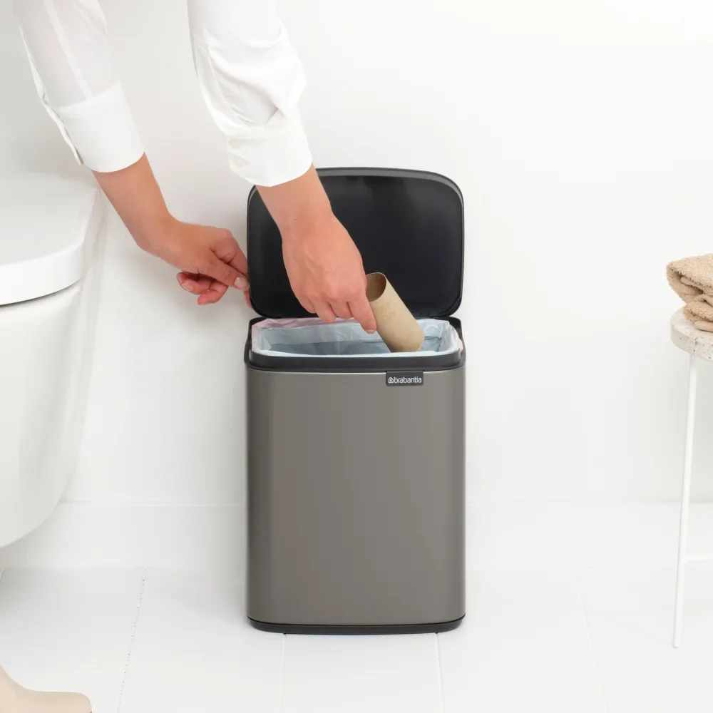 Brabantia Bo Afvalemmer 7 L - Platinum Hot