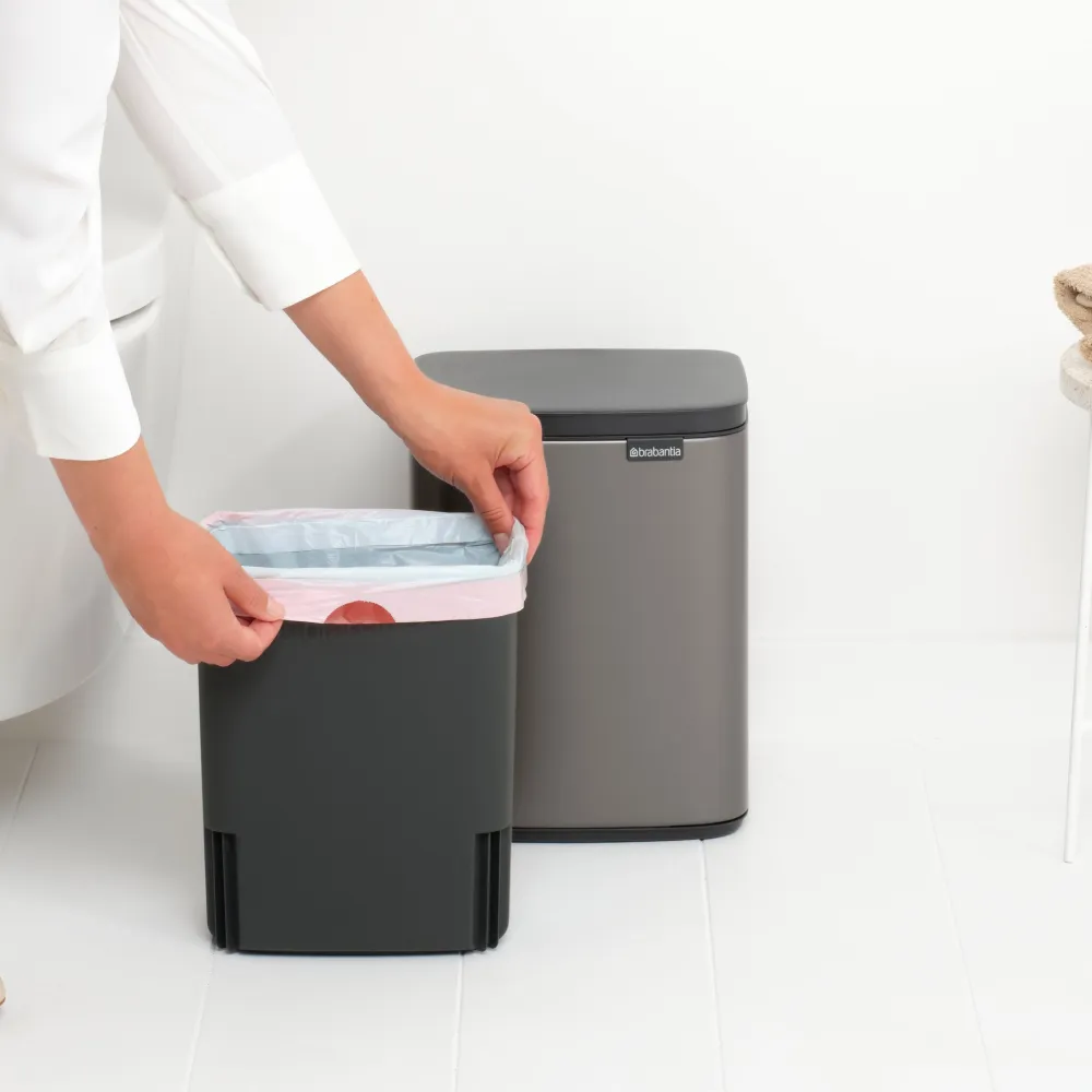 Brabantia Bo Afvalemmer 7 L - Platinum Hot