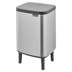 Brabantia Bo Hi Afvalemmer 7 L - Matt Steel FPP