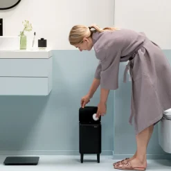 Brabantia Bo Hi Afvalemmer 4 L - Matt Black