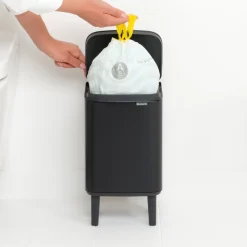Brabantia Bo Hi Afvalemmer 4 L - Matt Black