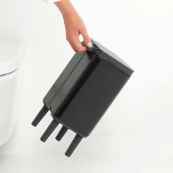 Brabantia Bo Hi Afvalemmer 4 L - Matt Black