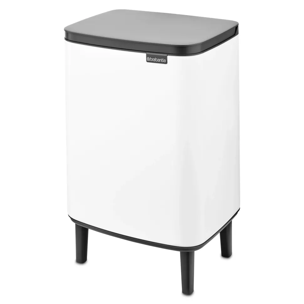 Brabantia Bo Hi Afvalemmer 12 L - White