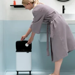 Brabantia Bo Hi Afvalemmer 12 L - White