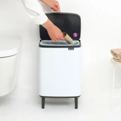 Brabantia Bo Hi Afvalemmer 12 L - White
