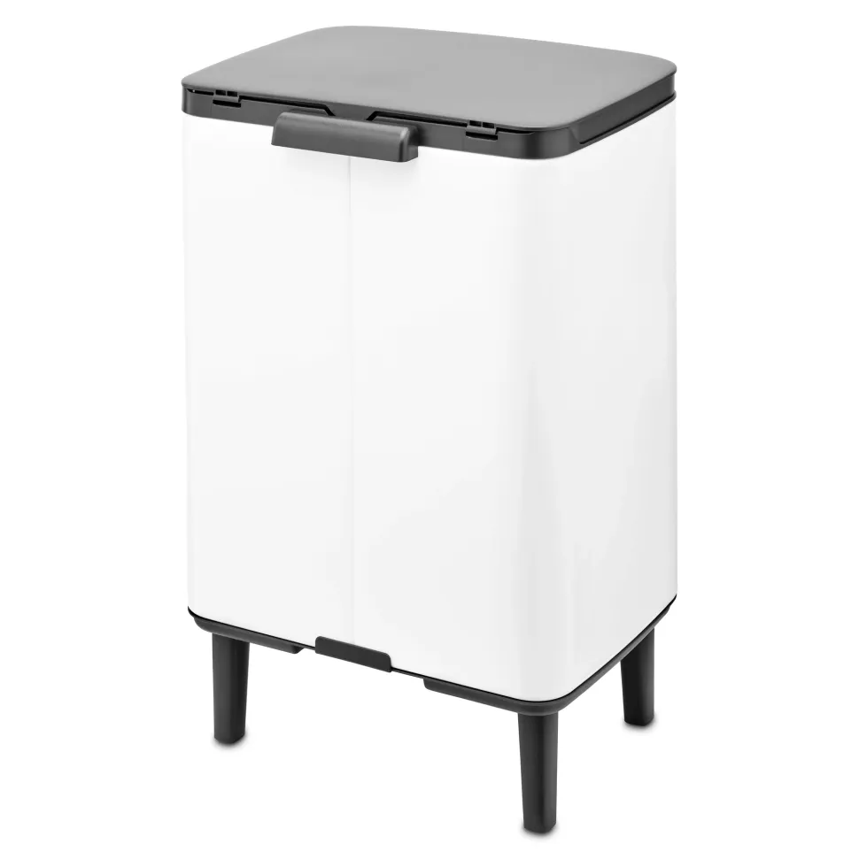 Brabantia Bo Hi Afvalemmer 12 L - White