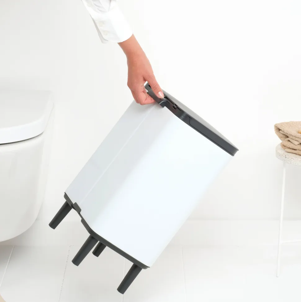 Brabantia Bo Hi Afvalemmer 12 L - White