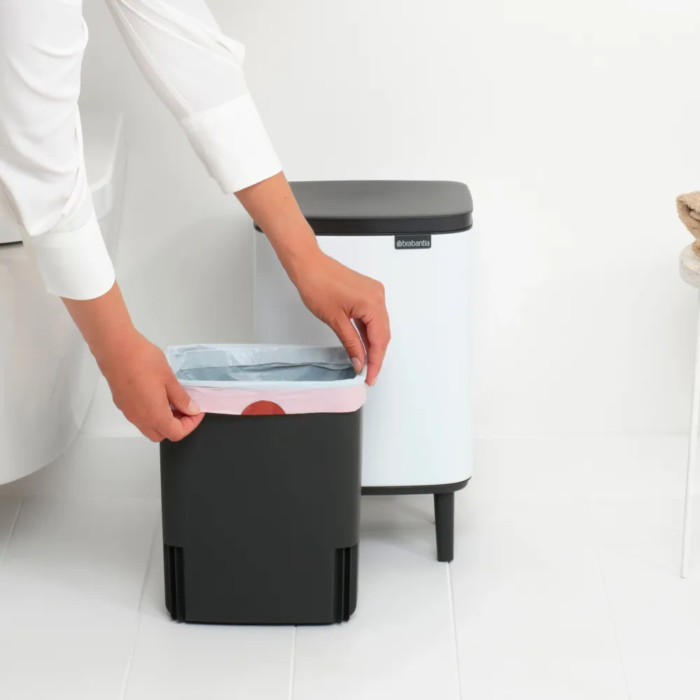 Brabantia Bo Hi Afvalemmer - White Hot