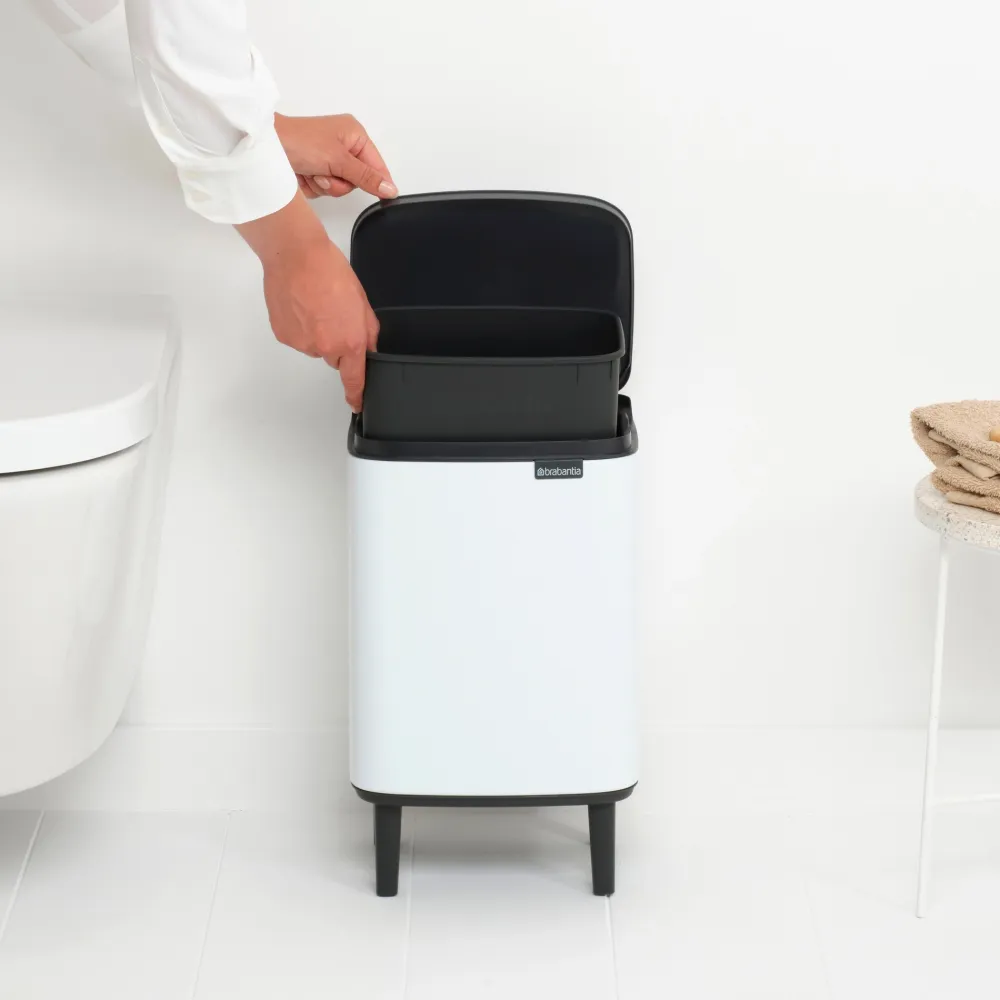 Brabantia Bo Hi Afvalemmer - White Hot