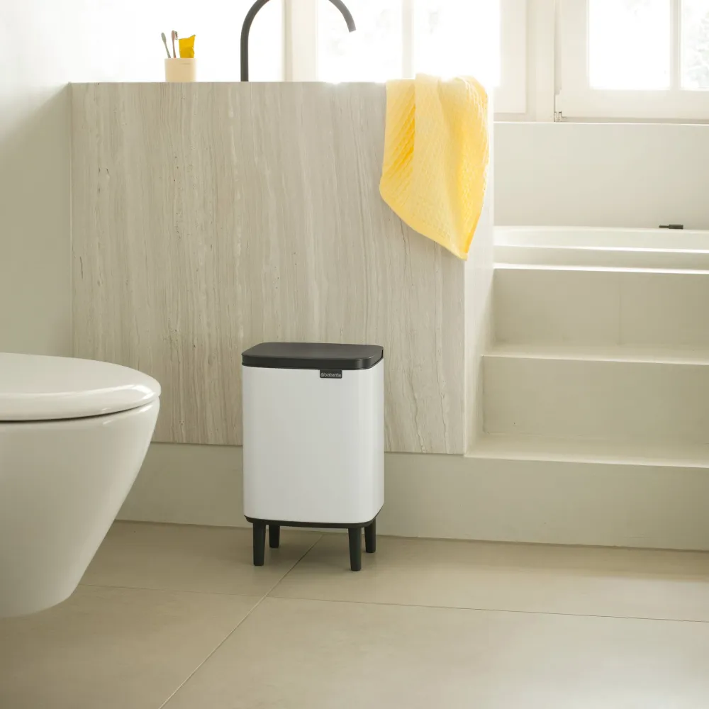Brabantia Bo Hi Afvalemmer - White Hot