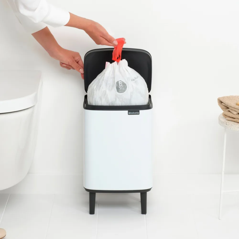 Brabantia Bo Hi Afvalemmer - White Hot