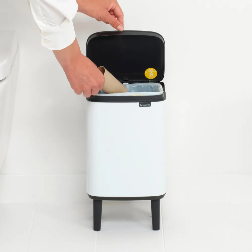 Brabantia Bo Hi Afvalemmer - White Online