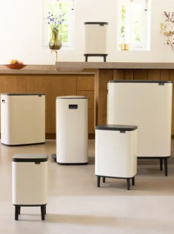 Brabantia Bo Hi Prullenbak Soft Beige 12 liter