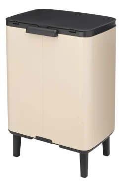 Brabantia Bo Hi Prullenbak Soft Beige 12 liter