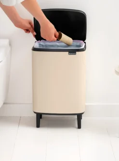 Brabantia Bo Hi Prullenbak Soft Beige 12 liter
