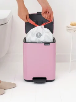 Brabantia Bo Pedaalemmer Lilac Pink 7 liter