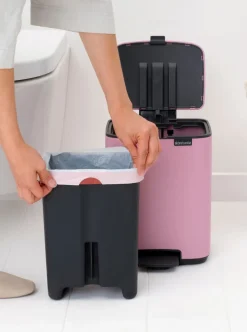 Brabantia Bo Pedaalemmer Lilac Pink 7 liter