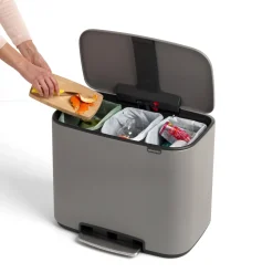 Brabantia Bo Pedaalemmer 33 Liter (3x11 Liter) - 232014